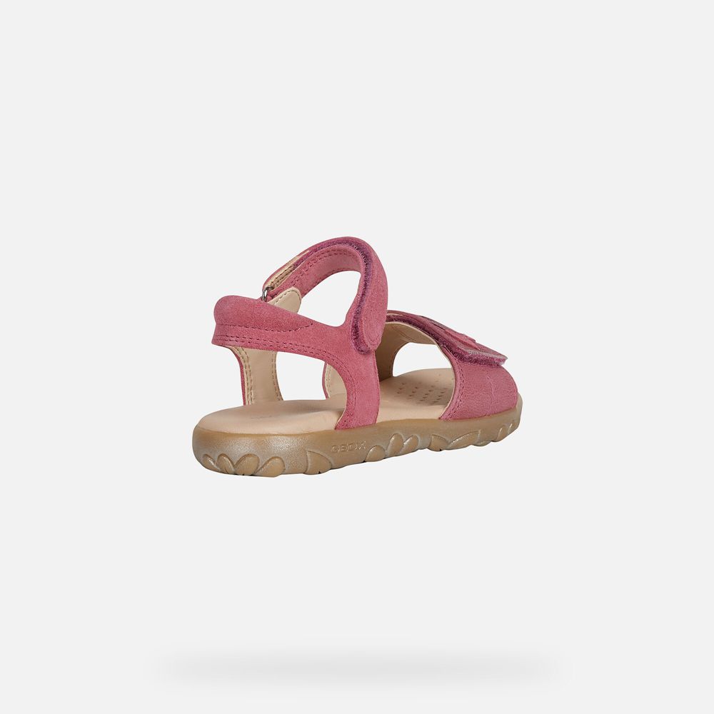 Sandales Geox Haiti - Rose - Fille 785143-RCZ